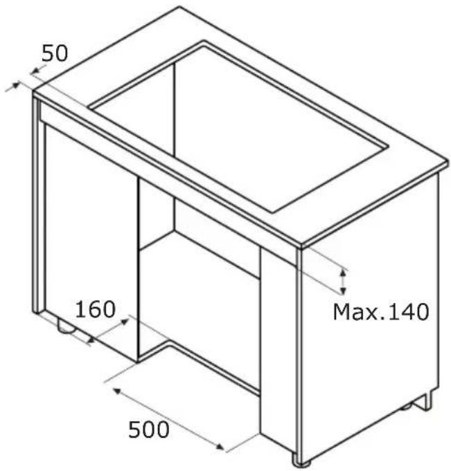 50 160 500 Max.140