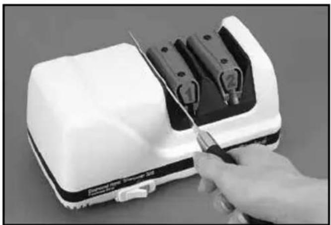 Chef's Choice Diamond Hone Sharpener 320 - READ This BEFORE YOU START TO ShARPEN - 1