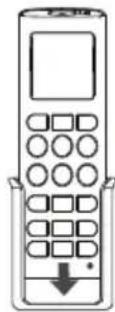 LG S09LHU - Installering af holder til fjernbetje- ningen - 2