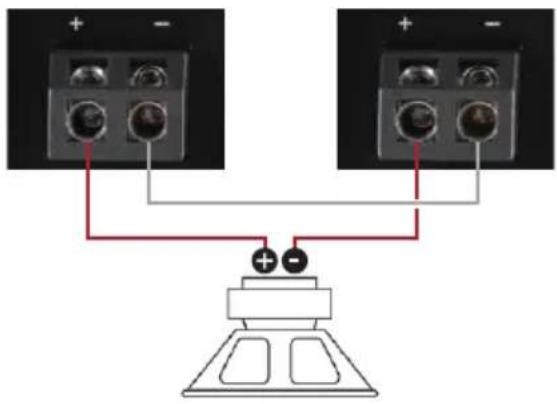Audiotec Fischer Helix M ONE X - Lautsprecheranschluss im TwinPower Link-Betrieb - 1