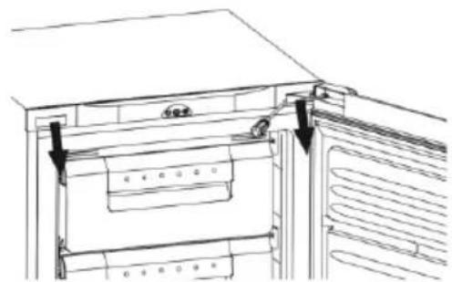 Scandomestic SFS 242 W - Reversere døren - 1