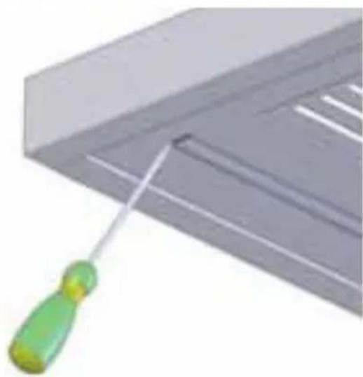 Fulgor Milano FTHD 900 TC BK X - Replace the led bar - 8