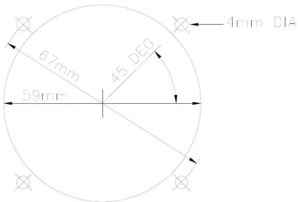Microair M760 - DRILLING TEMPLATE - 1