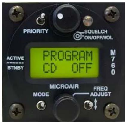 Microair M760 - CD LOCKOUT - 1