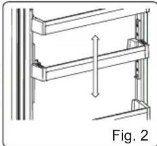 VESTFROST VCF 21186 NoFrost - Adjustable Door Shelf (In some models) - 3