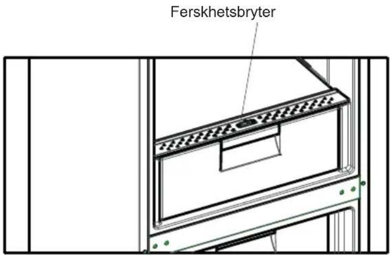 VESTFROST VCF 21186 NoFrost - Ferskhetsbryter (på noen modeller) - 1