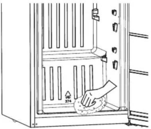 VESTFROST VCF 10186 - L - Defrosting the freezer compartment - 1