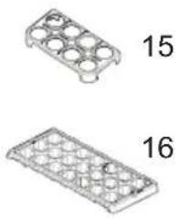 VESTFROST VCF 10186 - L - THE PARTS OF THE APPLIANCE AND THE COMPARTMENTS - 3