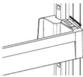 VESTFROST VCF 10186 - L - To change the position of adjustable door shelf ; - 1