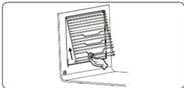 VESTFROST VBO 1445 PN Steam Assist - Removal of the Wire Shelf - 1
