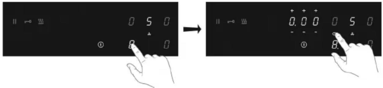|| → ||| 0 5 0 ① 8 0 → || → ||| + + + 0.0 0 0 5 0 - - - ① 8. 0