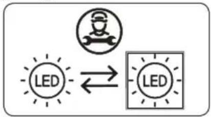 VESTFROST VF 21186 X NoFrost - Byta ut LED-remsan - 2