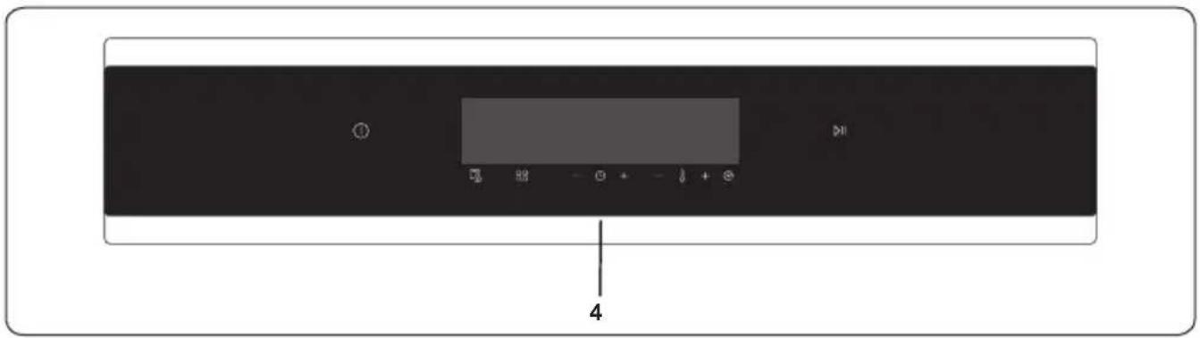 VESTFROST VBO 2460 PN Pyro - Kontrollpanel - 1