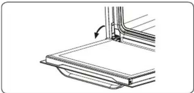 VESTFROST VBO 2460 PN Pyro - Removal of the Oven Door - 1