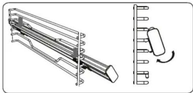 VESTFROST VBO 2460 PN Pyro - Telescopic rails - 2