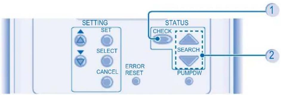 PANASONIC WH-SD30BE5-1 - Utfør trinnene under for å kontrollere systemstatus - 1