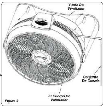 Yunta De Ventilador Conjunto De Cuerdo El Cuerpo De Ventilador Figura 3