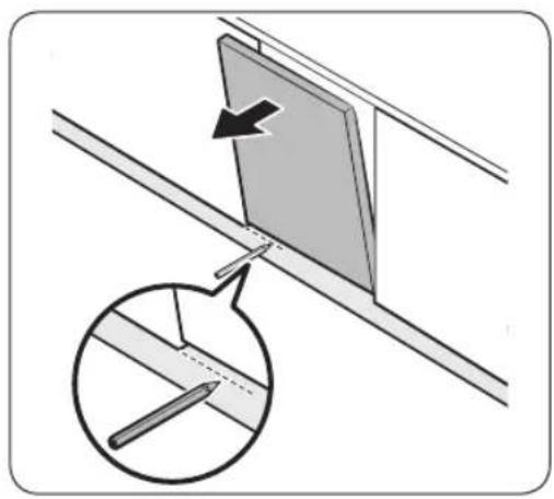SAMSUNG DW60A6092UW - Gulvlist - 1