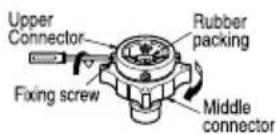 LG F10B8QDT2 - ■ Normal Tap without thread & one touch type inlet hose (Single inlet models) - 1