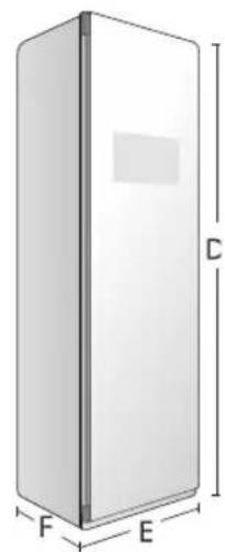 LG S5BB - Dimensjoner - 2