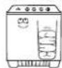 LG P1460RWN - كيفية الشطف وكيفية الدوران - 8