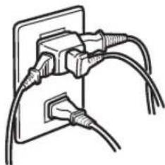 HAIER JJ-M32B - 定格15A以上のコンセントを単独で使用する - 1