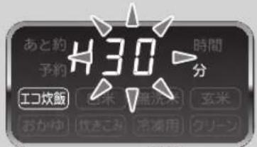 あと約 予約 H30 時間 分 エコ炊飯 おかゆ は米 煮煮洗茶 玄米 煮凍用 クリーン