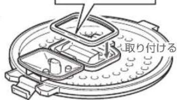 取り付ける