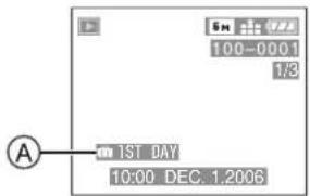 LEICA C-LUX 1 - Recording which day of the vacation you take the picture - 2