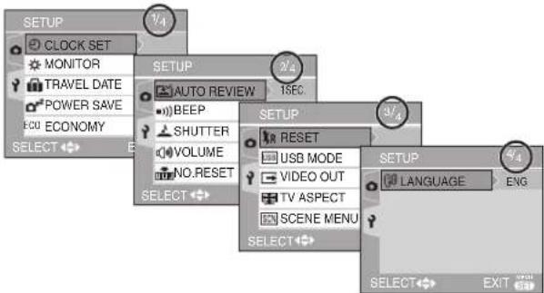 LEICA C-LUX 1 - ■ About the menu screen items - 1