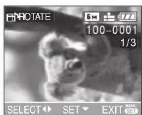 LEICA C-LUX 1 - Press ◀/▶ to select the picture and then press ▼. - 1