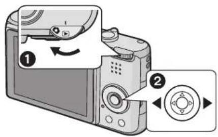 LEICA C-LUX 1 - 4Play back the pictures. - 1