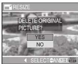 LEICA C-LUX 1 - Press ▲/▼ to select [YES] or [NO] and then press [MENU/SET]. - 1
