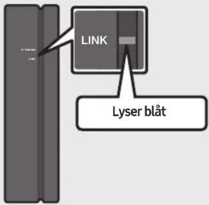 LINK Lyser blåt