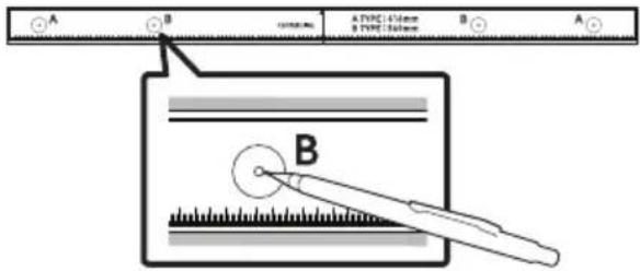 A B A TYPE 45mm B TYPE Follow B A B