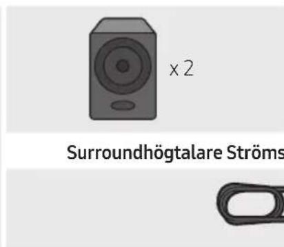 x 2 Surroundhögtalare Ströms