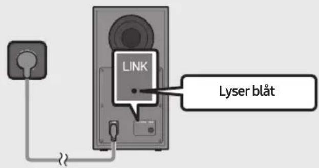 LINK Lyser blåt