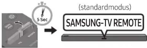 (standardmodus) SAMSUNG-TV REMOTE