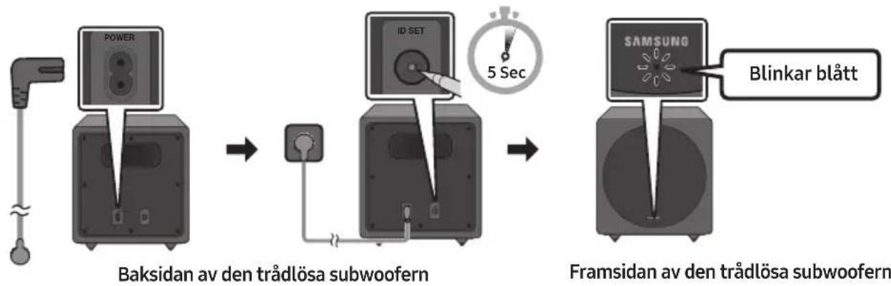 SAMSUNG HW-S56A - Ansluta en SWA-W500 (säljs separat) - 2