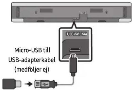 SAMSUNG HW-S56A - Undersidespanelen på Soundbar - 2