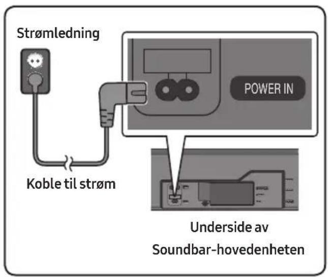 SAMSUNG HW-MS761 - Koble til strøm - 1