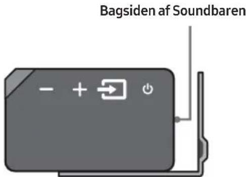 Bagsiden af Soundbaren