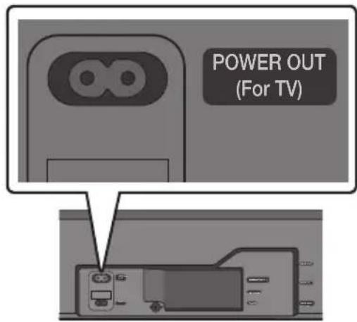 POWER OUT (For TV)