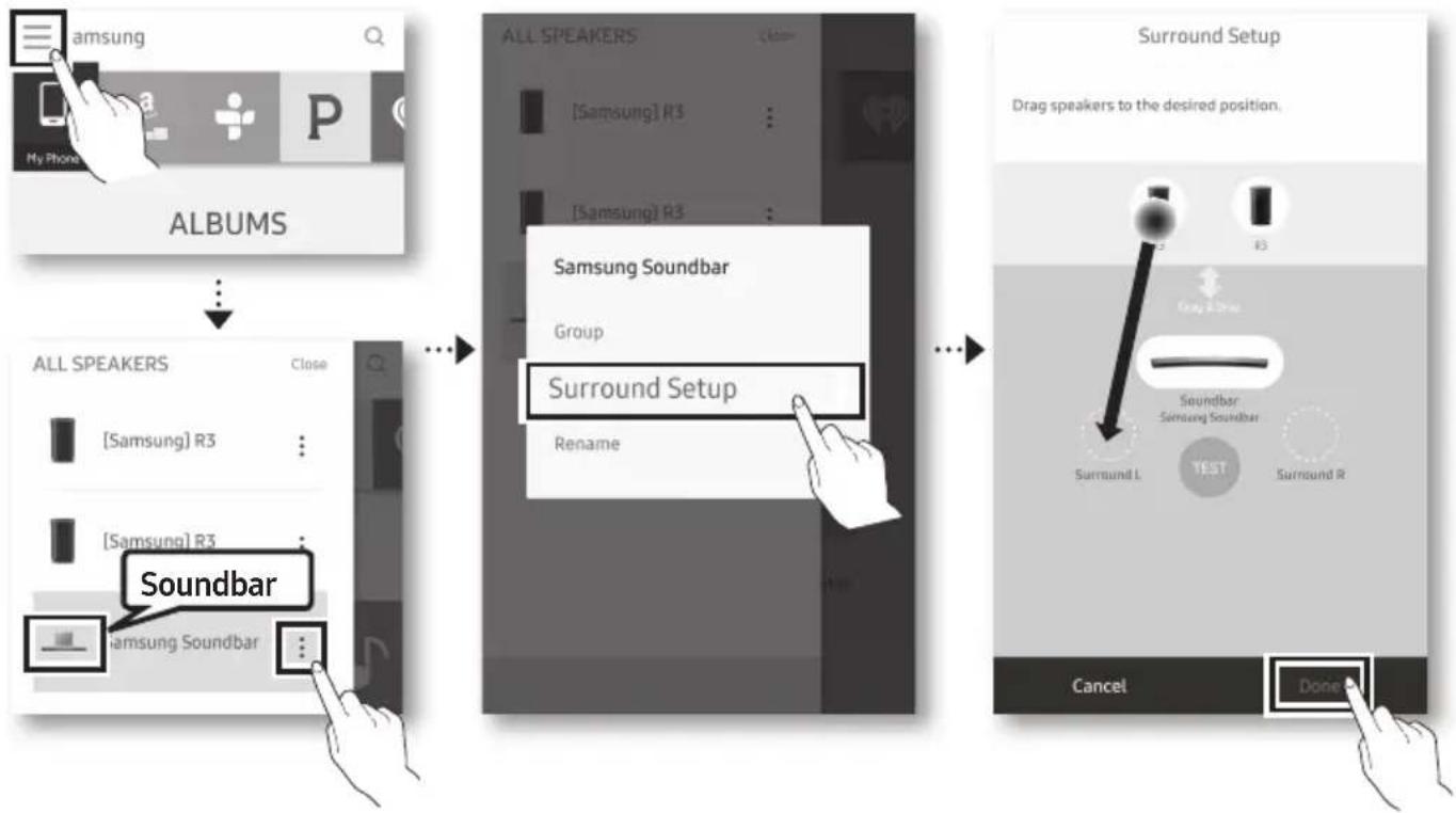 SAMSUNG HW-MS761 - Installere en ekstra Soundbar när Samsung trådløse høyttalere allerede er i bruk - 2