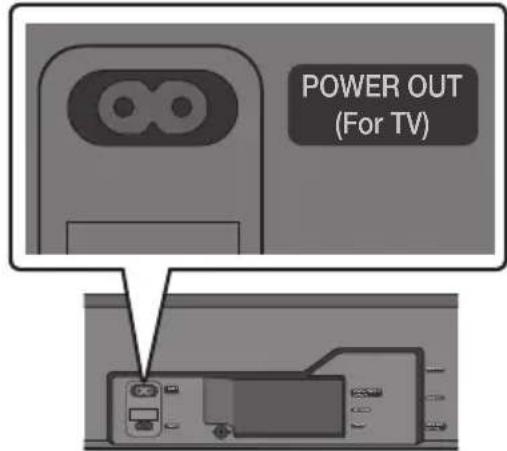 POWER OUT (For TV)