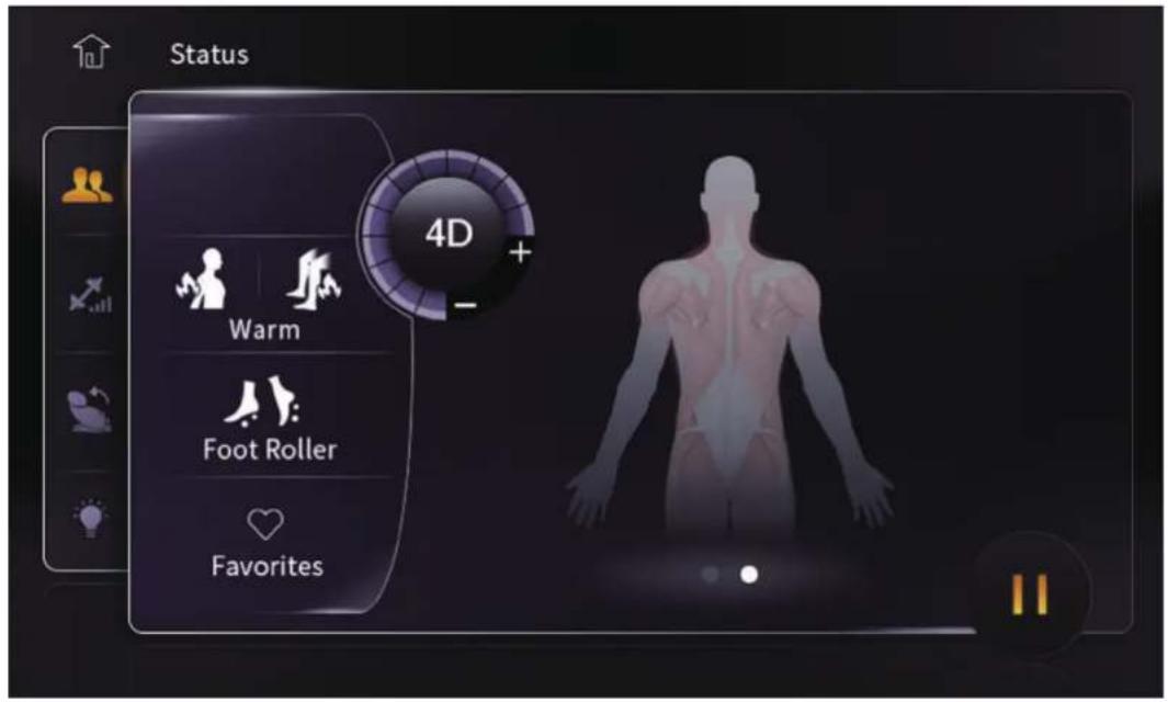 Status Warm Foot Roller Favorites 4D +
