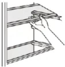 Scandomestic SKS 331 W - Accessories Movable shelves - 1