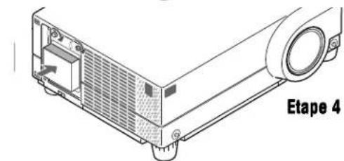 NEC MultiSync MT1000 - Remote Control Battery Installation - 4
