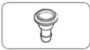 Simple line drawing of a bulb-like object with a flared top and rounded base (no text or symbols)
