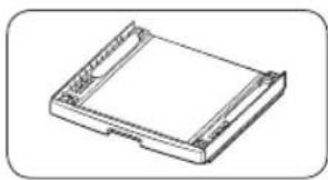 Isometric line drawing of a rectangular electronic device with mounting holes (no text or symbols)